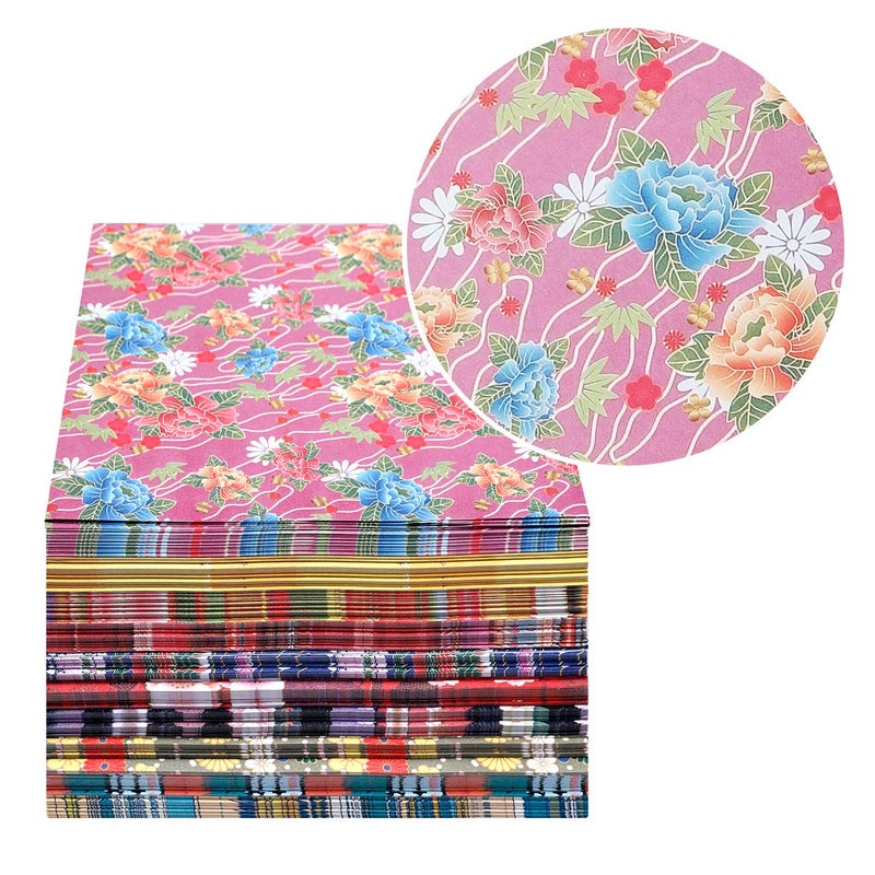 BB Bachmore Japanese Washi Origami Paper 500 Sheets, 10 Vivid Colors, Colors Make Colorful and Easy Origami,6 Inch Square Sheet, Papers, Arts and Crafts Projects (E-Book Included) - Image 3